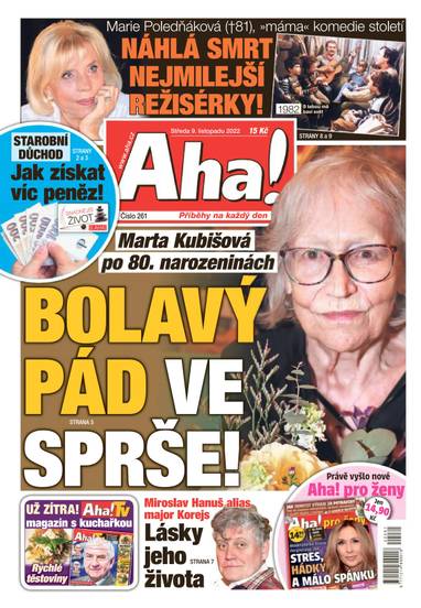 Aha! - 9.11.2022 - CZECH NEWS CENTER a. s.