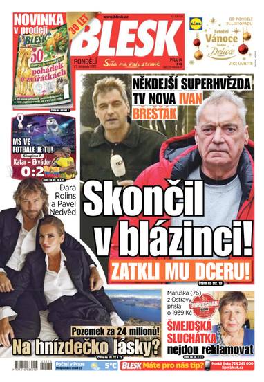 BLESK - 21.11.2022 - CZECH NEWS CENTER a. s.