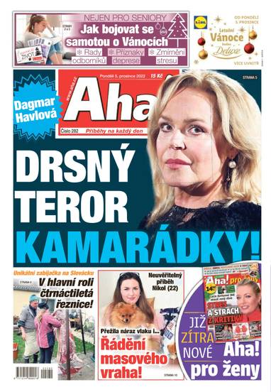 Aha! - 5.12.2022 - CZECH NEWS CENTER a. s.