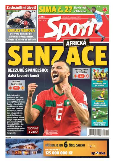 Sport - 7.12.2022 - CZECH NEWS CENTER a. s.