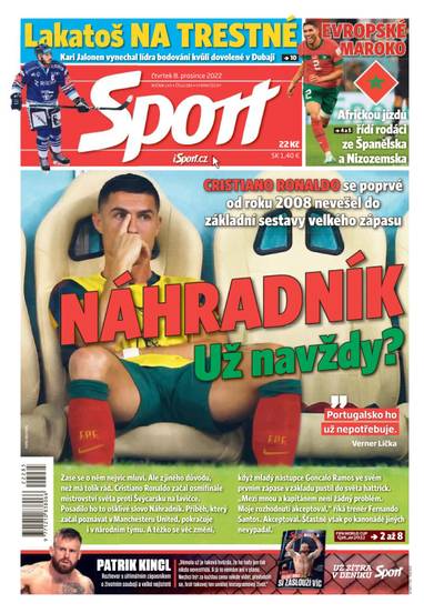 Sport - 8.12.2022 - CZECH NEWS CENTER a. s.