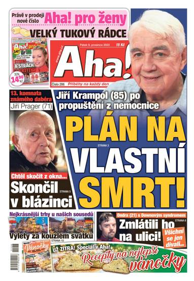 Aha! - 9.12.2022 - CZECH NEWS CENTER a. s.