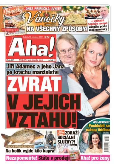 Aha! - 10.12.2022 - CZECH NEWS CENTER a. s.