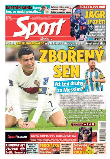 Sport - 12.12.2022 - CZECH NEWS CENTER a. s.