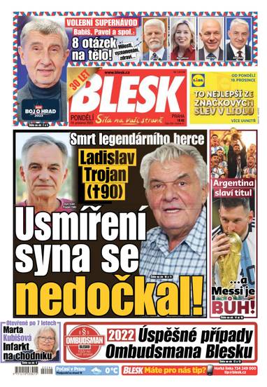 BLESK - 19.12.2022 - CZECH NEWS CENTER a. s.