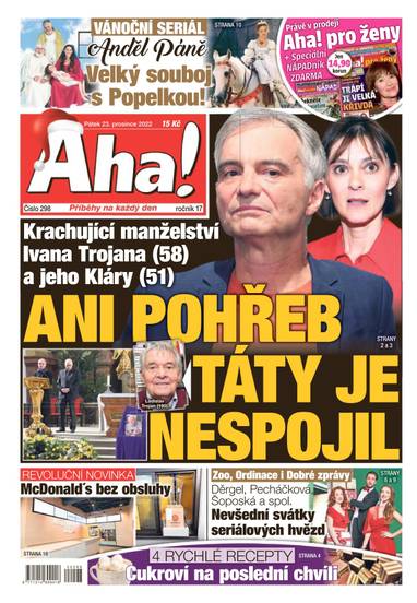 Aha! - 23.12.2022 - CZECH NEWS CENTER a. s.