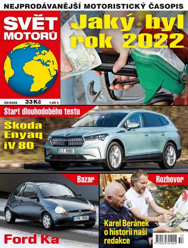 Časopis SVĚT MOTORŮ - 52/2022 - CZECH NEWS CENTER a. s.