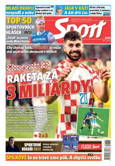 Sport - 29.12.2022 - CZECH NEWS CENTER a. s.