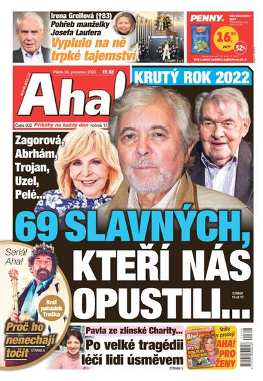 Aha! - 30.12.2022 - CZECH NEWS CENTER a. s.