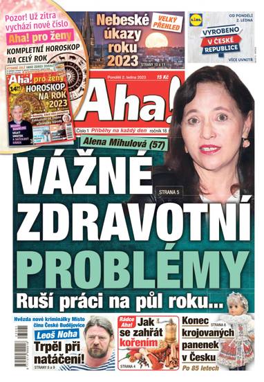 Aha! - 2.1.2023 - CZECH NEWS CENTER a. s.