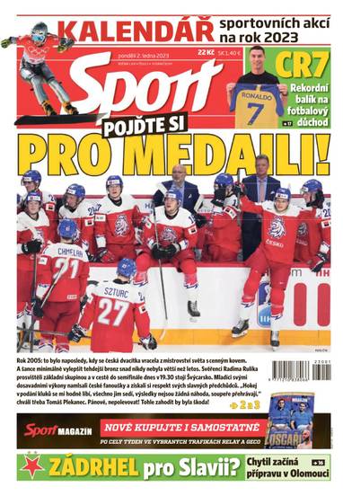 Sport - 2.1.2023 - CZECH NEWS CENTER a. s.