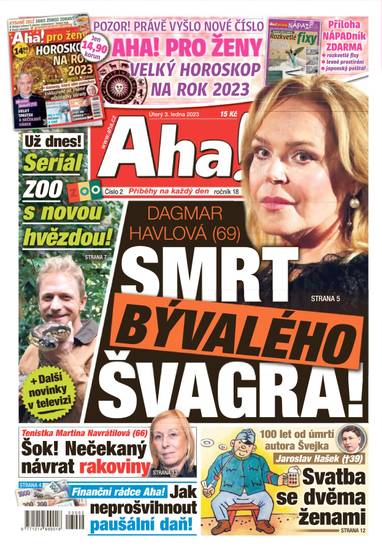 Aha! - 3.1.2023 - CZECH NEWS CENTER a. s.
