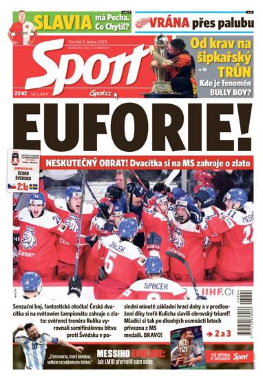 Sport - 5.1.2023 - CZECH NEWS CENTER a. s.