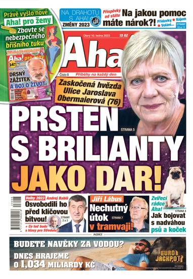 Aha! - 10.1.2023 - CZECH NEWS CENTER a. s.
