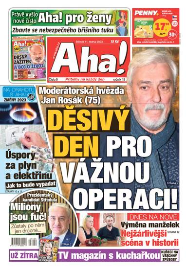 Aha! - 11.1.2023 - CZECH NEWS CENTER a. s.