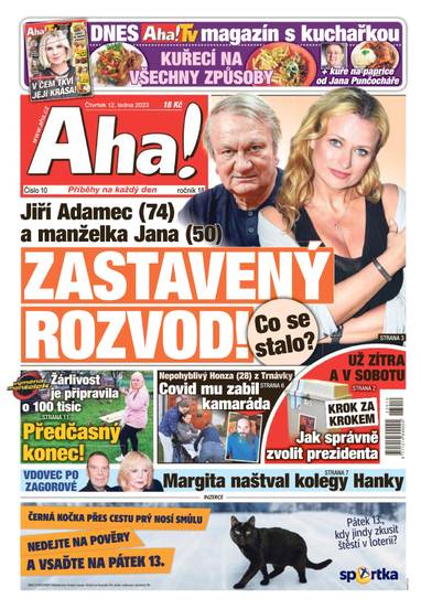 Aha! - 12.1.2023 - CZECH NEWS CENTER a. s.