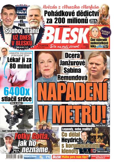 BLESK - 19.1.2023 - CZECH NEWS CENTER a. s.