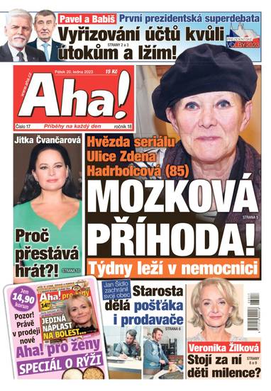 Aha! - 20.1.2023 - CZECH NEWS CENTER a. s.