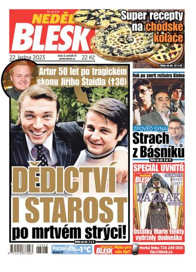 NEDĚLNÍ BLESK - 3/2023 - CZECH NEWS CENTER a. s.