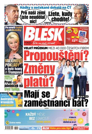 BLESK - 23.1.2023 - CZECH NEWS CENTER a. s.