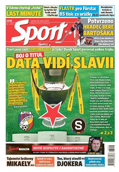 Sport - 28.1.2023 - CZECH NEWS CENTER a. s.