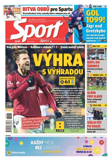 Sport - 6.2.2023 - CZECH NEWS CENTER a. s.