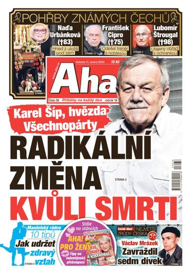 Aha! - 11.2.2023 - CZECH NEWS CENTER a. s.