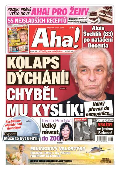 Aha! - 14.2.2023 - CZECH NEWS CENTER a. s.