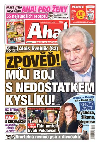 Aha! - 15.2.2023 - CZECH NEWS CENTER a. s.