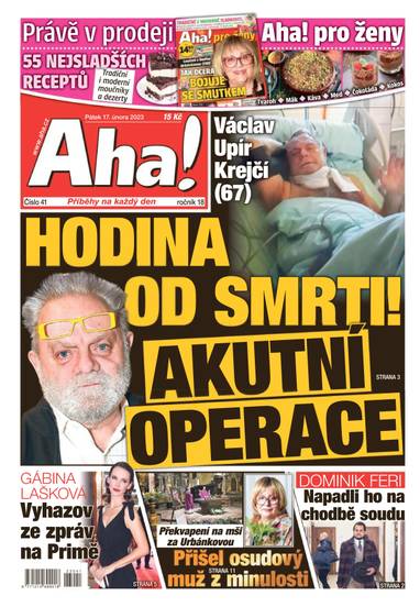 Aha! - 17.2.2023 - CZECH NEWS CENTER a. s.