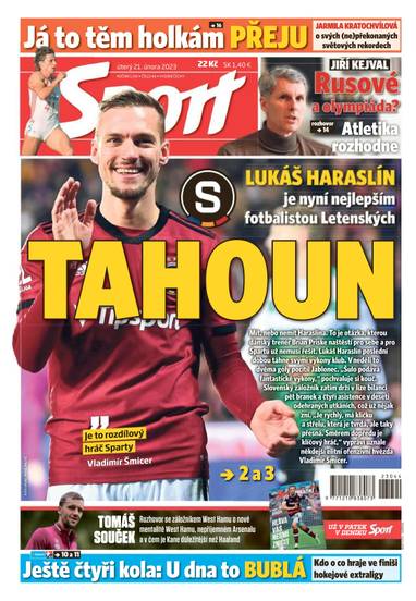Sport - 21.2.2023 - CZECH NEWS CENTER a. s.