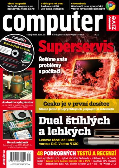 Časopis COMPUTER - 03/2011 - CZECH NEWS CENTER a. s.