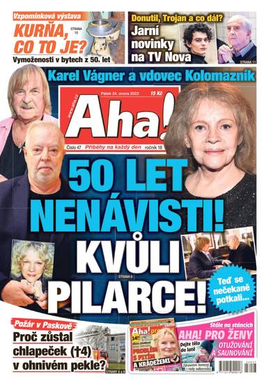 Aha! - 24.2.2023 - CZECH NEWS CENTER a. s.