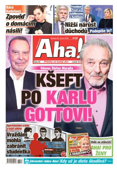 Aha! - 25.2.2023 - CZECH NEWS CENTER a. s.