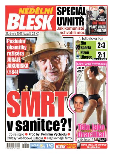 NEDĚLNÍ BLESK - 8/2023 - CZECH NEWS CENTER a. s.