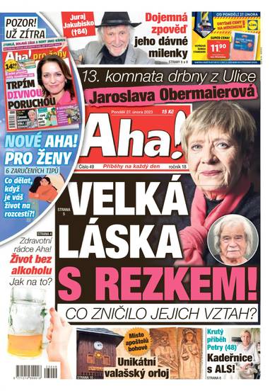 Aha! - 27.2.2023 - CZECH NEWS CENTER a. s.