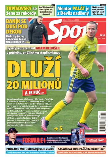Sport - 28.2.2023 - CZECH NEWS CENTER a. s.