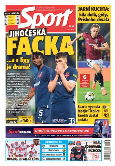 Sport - 6.3.2023 - CZECH NEWS CENTER a. s.