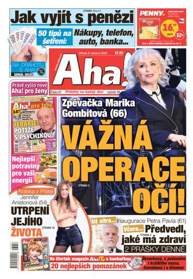 Aha! - 8.3.2023 - CZECH NEWS CENTER a. s.