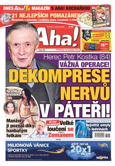 Aha! - 9.3.2023 - CZECH NEWS CENTER a. s.