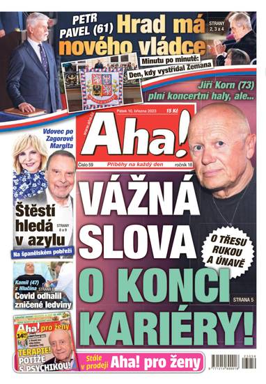 Aha! - 10.3.2023 - CZECH NEWS CENTER a. s.