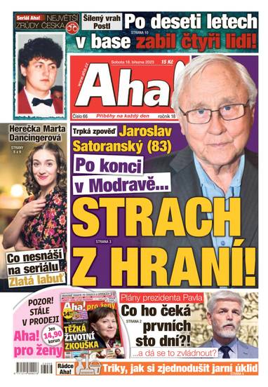 Aha! - 18.3.2023 - CZECH NEWS CENTER a. s.