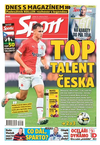 Sport - 31.3.2023 - CZECH NEWS CENTER a. s.
