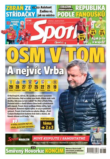 Sport - 1.4.2023 - CZECH NEWS CENTER a. s.