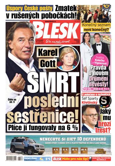 BLESK - 4.4.2023 - CZECH NEWS CENTER a. s.