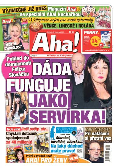 Aha! - 5.4.2023 - CZECH NEWS CENTER a. s.