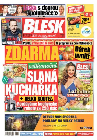 BLESK - 6.4.2023 - CZECH NEWS CENTER a. s.