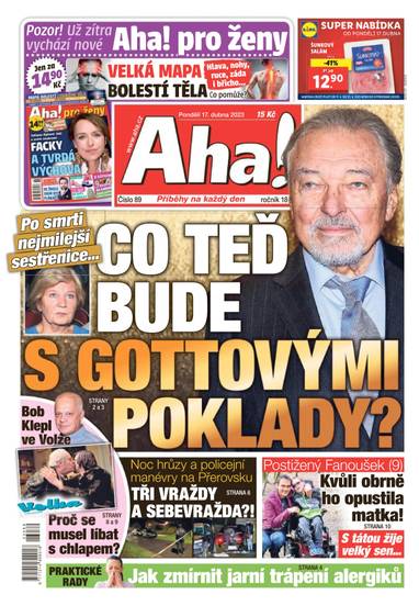 Aha! - 17.4.2023 - CZECH NEWS CENTER a. s.