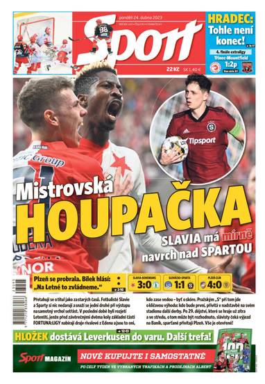 Sport - 24.4.2023 - CZECH NEWS CENTER a. s.