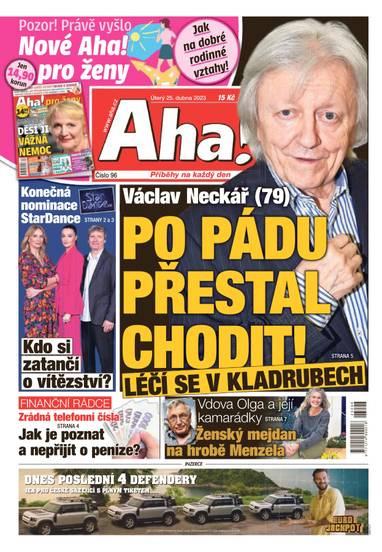 Aha! - 25.4.2023 - CZECH NEWS CENTER a. s.